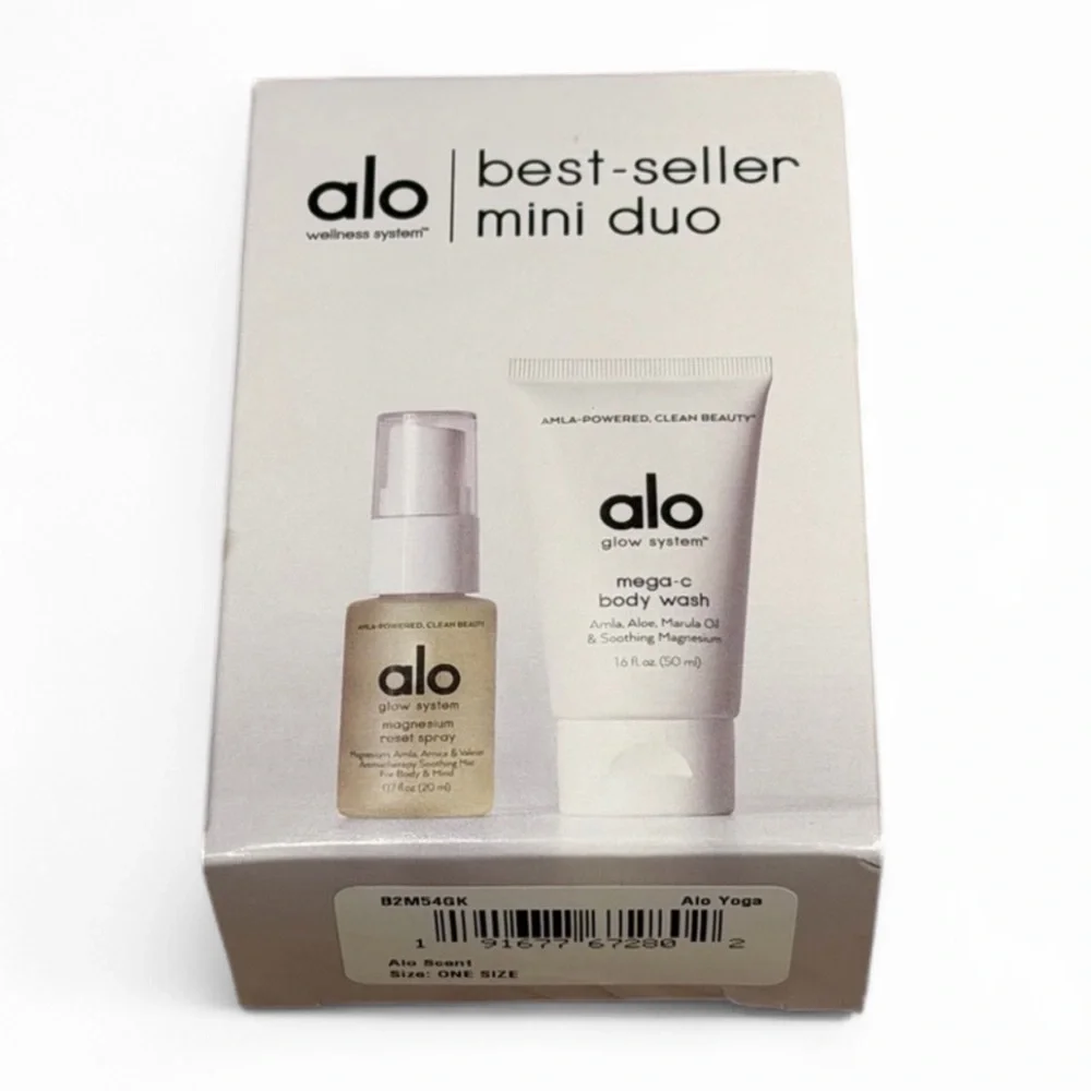 Alo Yoga Glow System Best Seller Mini Duo Travel Set NIB